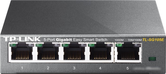 Коммутатор TP-Link TL-SG105E - фото 1 - id-p213226752