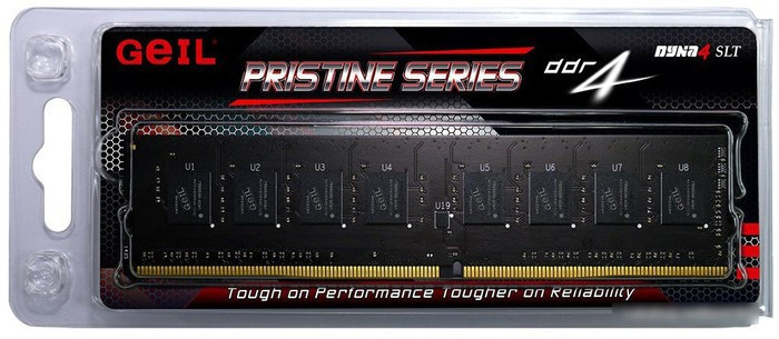 Оперативная память GeIL Pristine 4GB DDR4 PC4-21300 GP44GB2666C19SC - фото 2 - id-p213228202