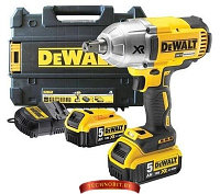 Аккумуляторный гайковерт DeWALT DCF899P2 (2 акк. 18V, 5 А/ч, 950Нм, кейс)