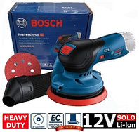 Аккумуляторная эксцентриковая шлифмашина BOSCH GEX 12V-125 (0601372101) Solo, без аккумулятора