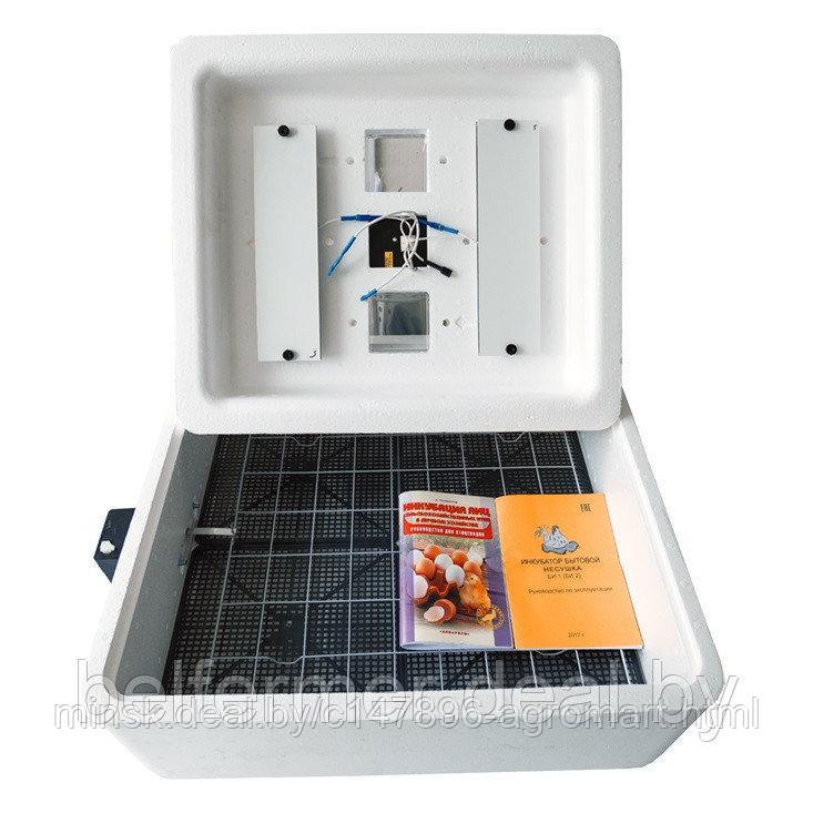 Инкубатор Несушка на 77 яиц (автомат, цифровое табло, вентиляторы, 220+12В) + Гигрометр, арт. 63ВГ - фото 3 - id-p213542515