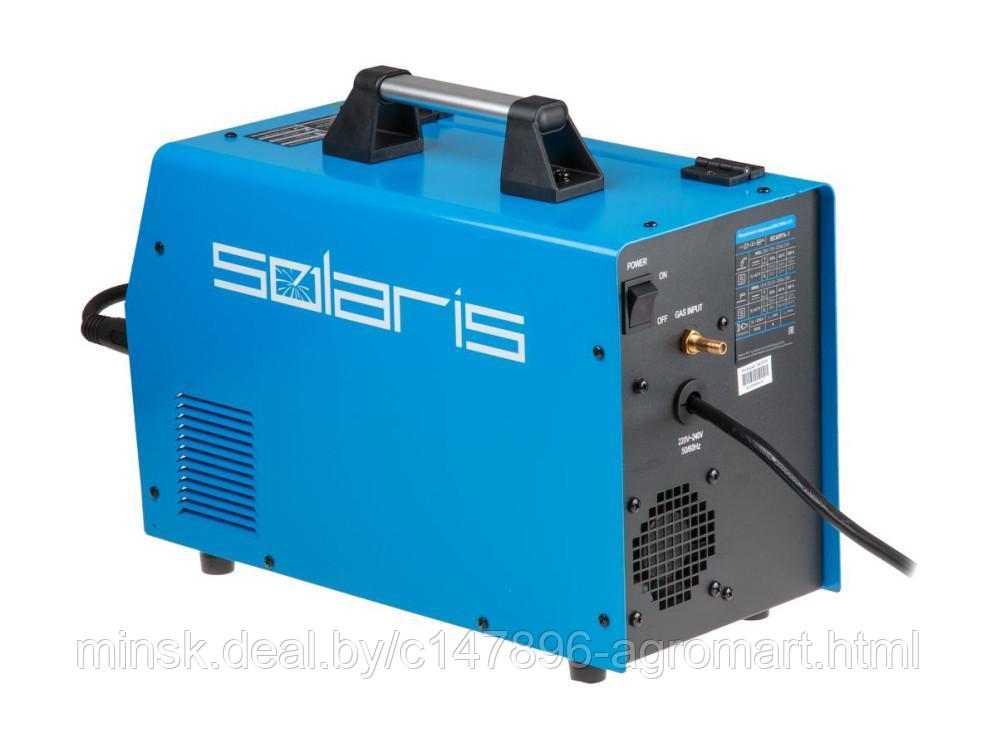 Полуавтомат сварочный Solaris MULTIMIG-226 (230В, MIG/FLUX/MMA, евроразъем, горелка 3 м, смена полярности, - фото 5 - id-p213543635