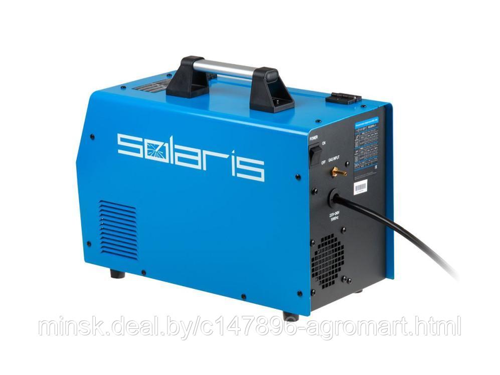 Полуавтомат сварочный Solaris MIG-206 (230В, MIG/FLUX/MMA, встроенная горелка 2 м, смена полярности) - фото 2 - id-p213543636