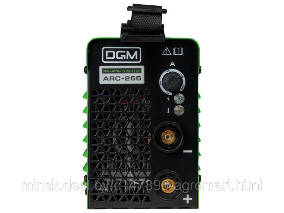 Инвертор сварочный DGM ARC-255 (160-260 В, 10-160 А, 80 В, электроды диам. 1.6-5.0 мм) - фото 4 - id-p213543651
