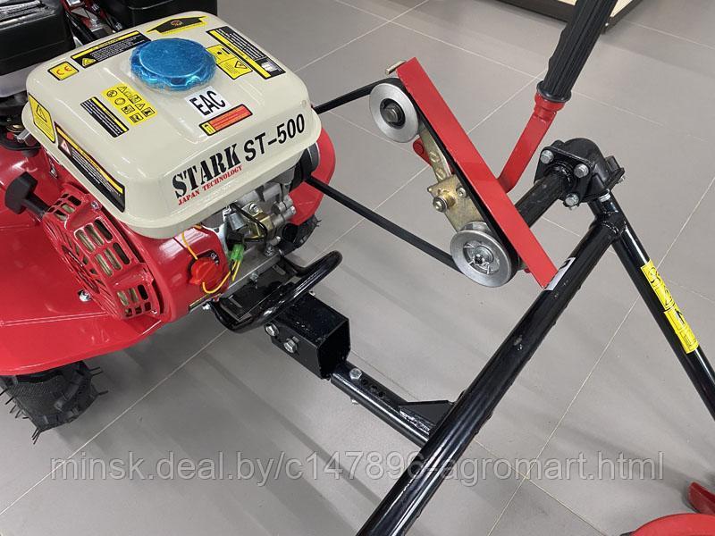 Мотоблок Stark ST-500 (4.00-8) с косилкой роторной - фото 9 - id-p213543904
