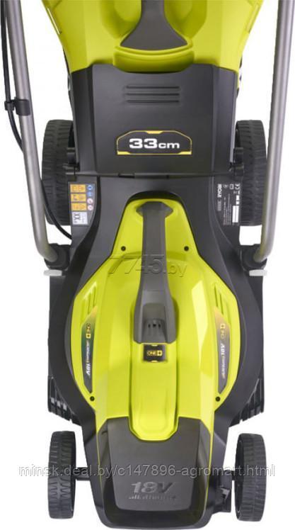 Газонокосилка аккумуляторная RYOBI ONE+ OLM1833B (5133004305) - фото 3 - id-p213542987