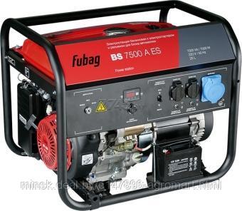 Генератор бензиновый FUBAG BS 7500 A ES (641031) - фото 1 - id-p213543032
