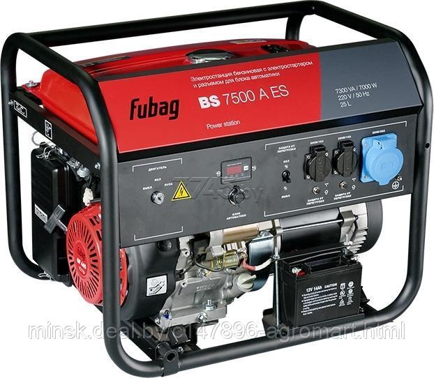 Генератор бензиновый FUBAG BS 7500 A ES (641031) - фото 2 - id-p213543032