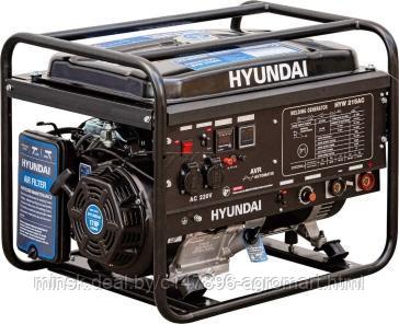 Генератор сварочный бензиновый HYUNDAI HYW215AC - фото 1 - id-p213543036