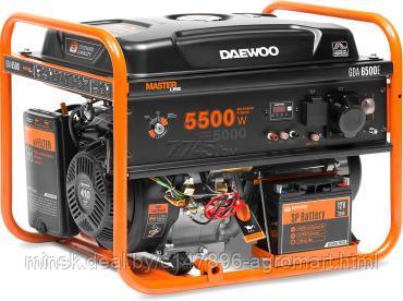 Генератор бензиновый DAEWOO POWER GDA 6500E - фото 1 - id-p213543060