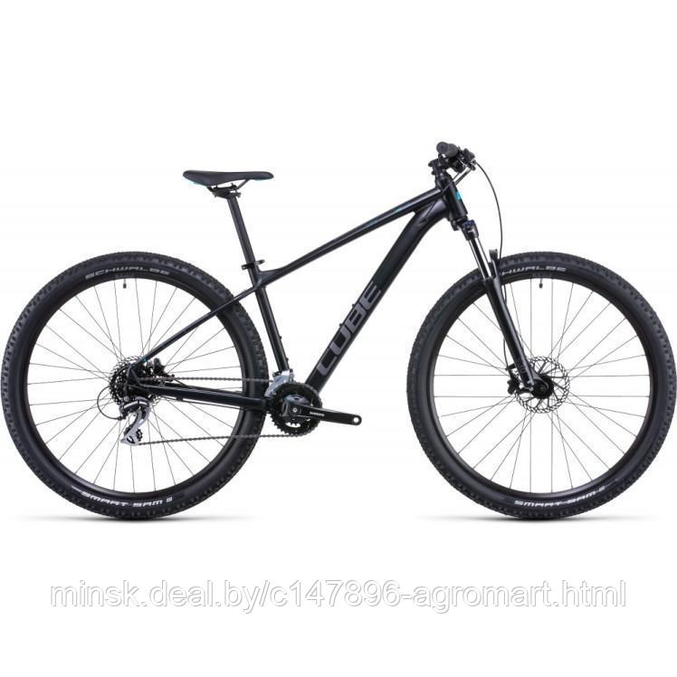 Горный велосипед (хардтейл) Велосипед Cube Aim Race black?n?azure 20" / 29 / L - фото 1 - id-p213542243