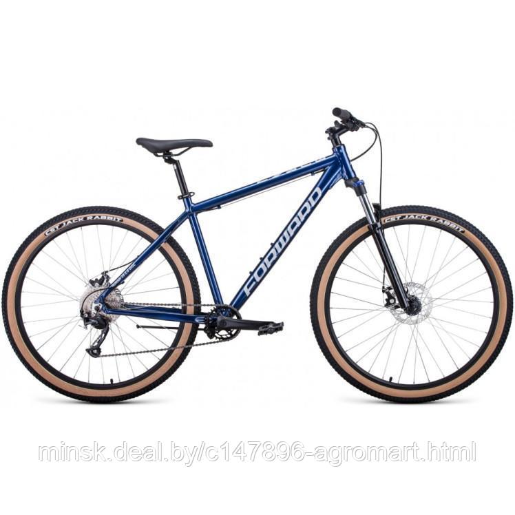 Горный велосипед (хардтейл) Велосипед FORWARD BURAN 29 2.0 DISC (29" 9 ск. рост. 19") 2020-2021, - фото 1 - id-p213542387