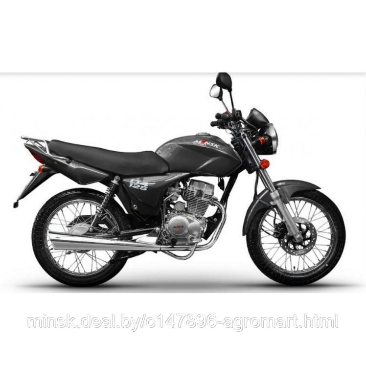 Мотоцикл D4 125 графитовый 2022 - фото 1 - id-p213543329