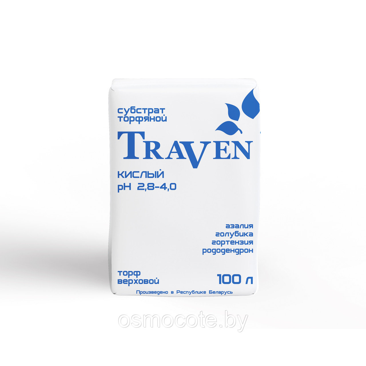 Субстрат торфяной «Traven» кислый рН 2,8-4,0 100л - фото 1 - id-p213544973