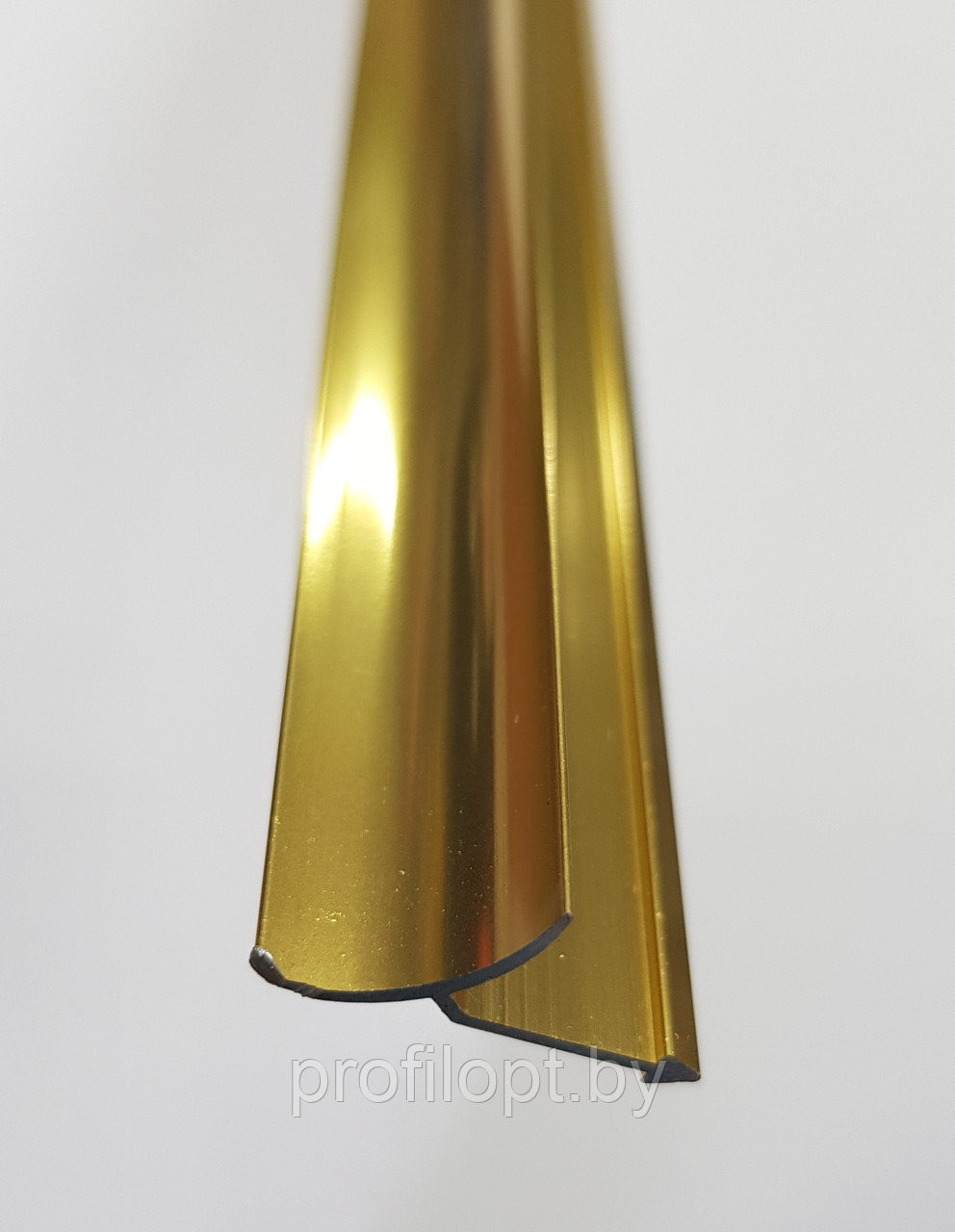Угол для плитки внутренний универсальный, цвет Золото полированное, 270 см
