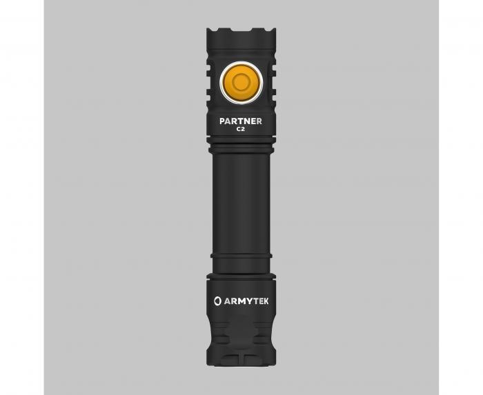 Фонарь Armytek Partner C2 Magnet USB Белый - фото 1 - id-p212277110