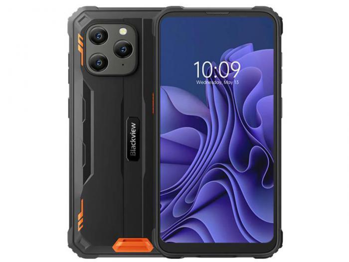 Противоударный смартфон Blackview BV5300 4/32Gb оранжевый - фото 1 - id-p212786181