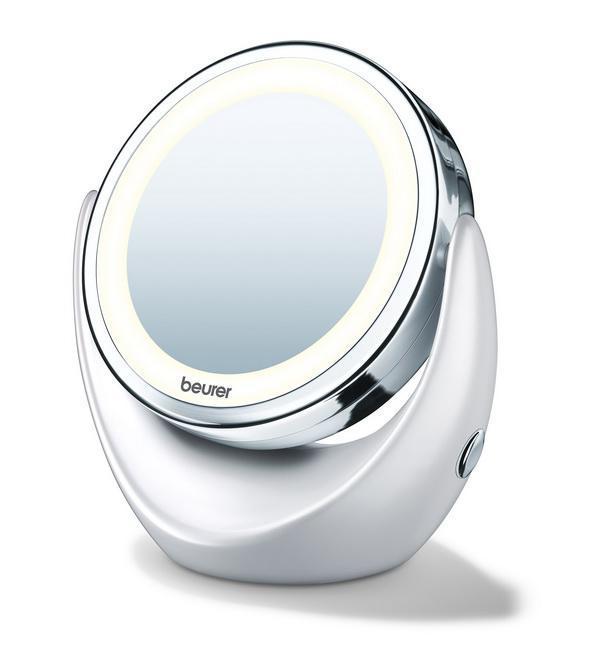 Зеркало гримерное макияжное косметическое с подсветкой Beurer BS49 настольное - фото 1 - id-p213473081