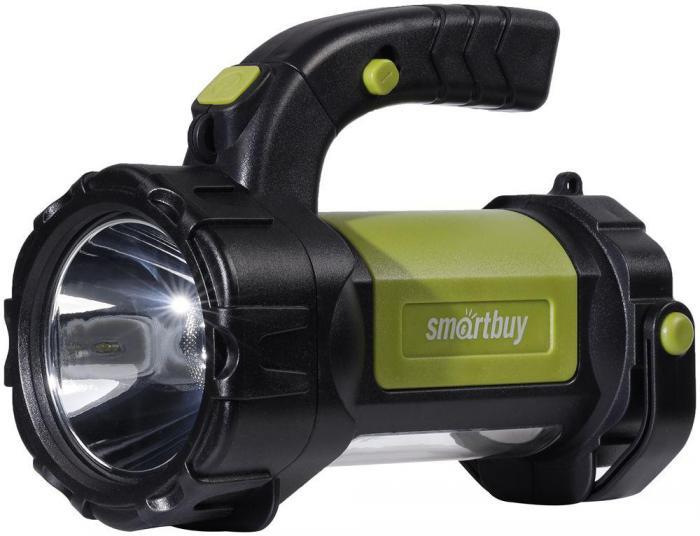 Аккумуляторный ручной светодиодный переносной фонарь SMARTBUY SBF-501-K черный фонарик - фото 1 - id-p213467087