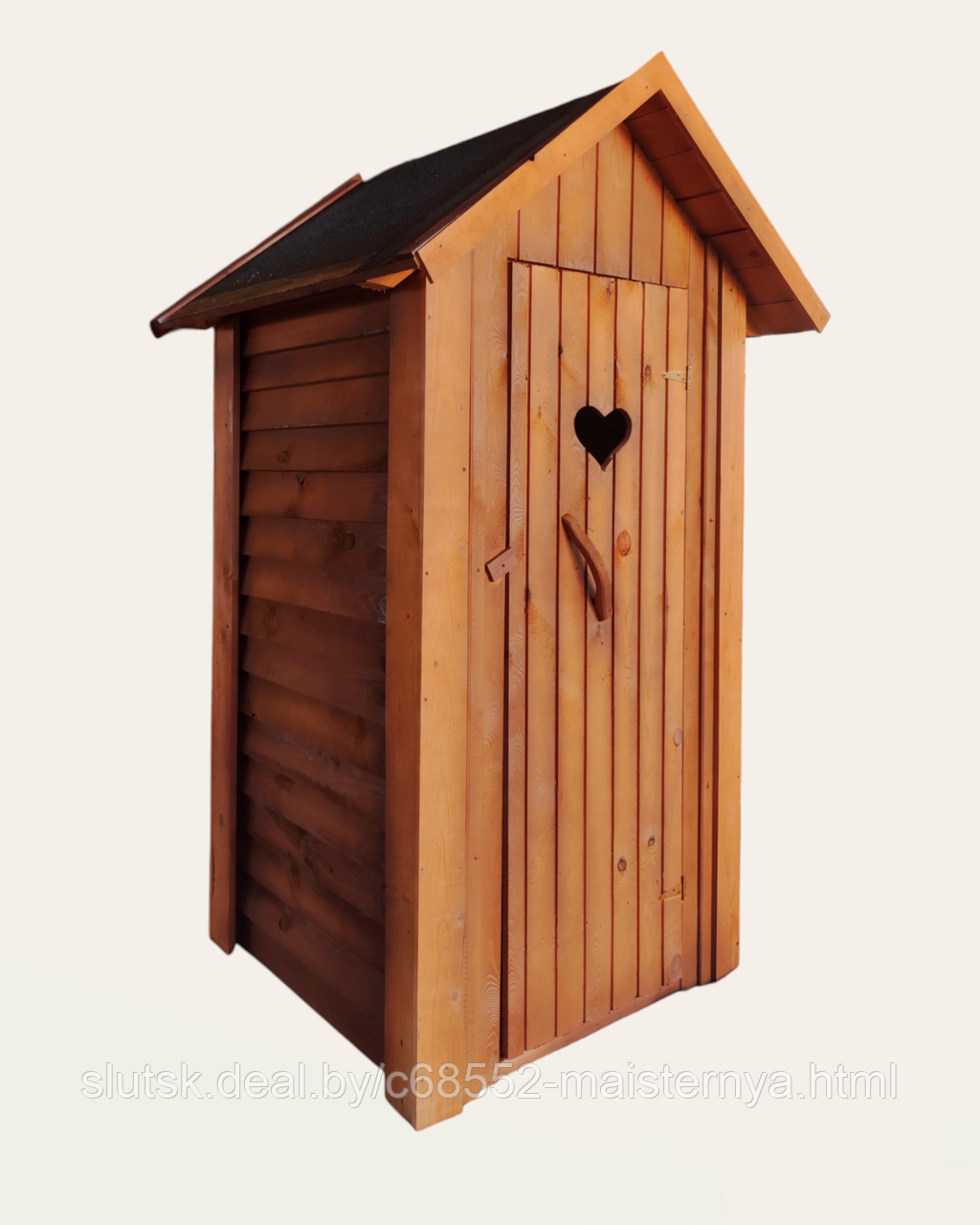 Туалет деревянный "Елочка" - фото 2 - id-p201918939
