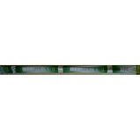Карниз раздвижной 110-200 см с кольцами алюминиевый  белый Zalel, фото 2