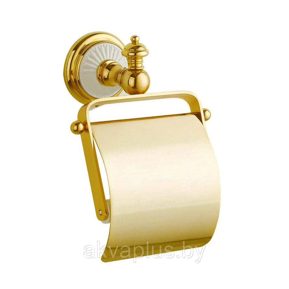 BOHEME Palazzo Держатель для туалетной бумаги золото + керамика 10101 - фото 1 - id-p181600108