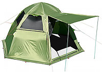 Летняя палатка-шатёр Лотос 5 Мансарда М (2022) + Внутренняя палатка + Пол влагозащитный + Стойки