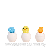 Ластик Iwako "Eggs", 1 шт, ассорти