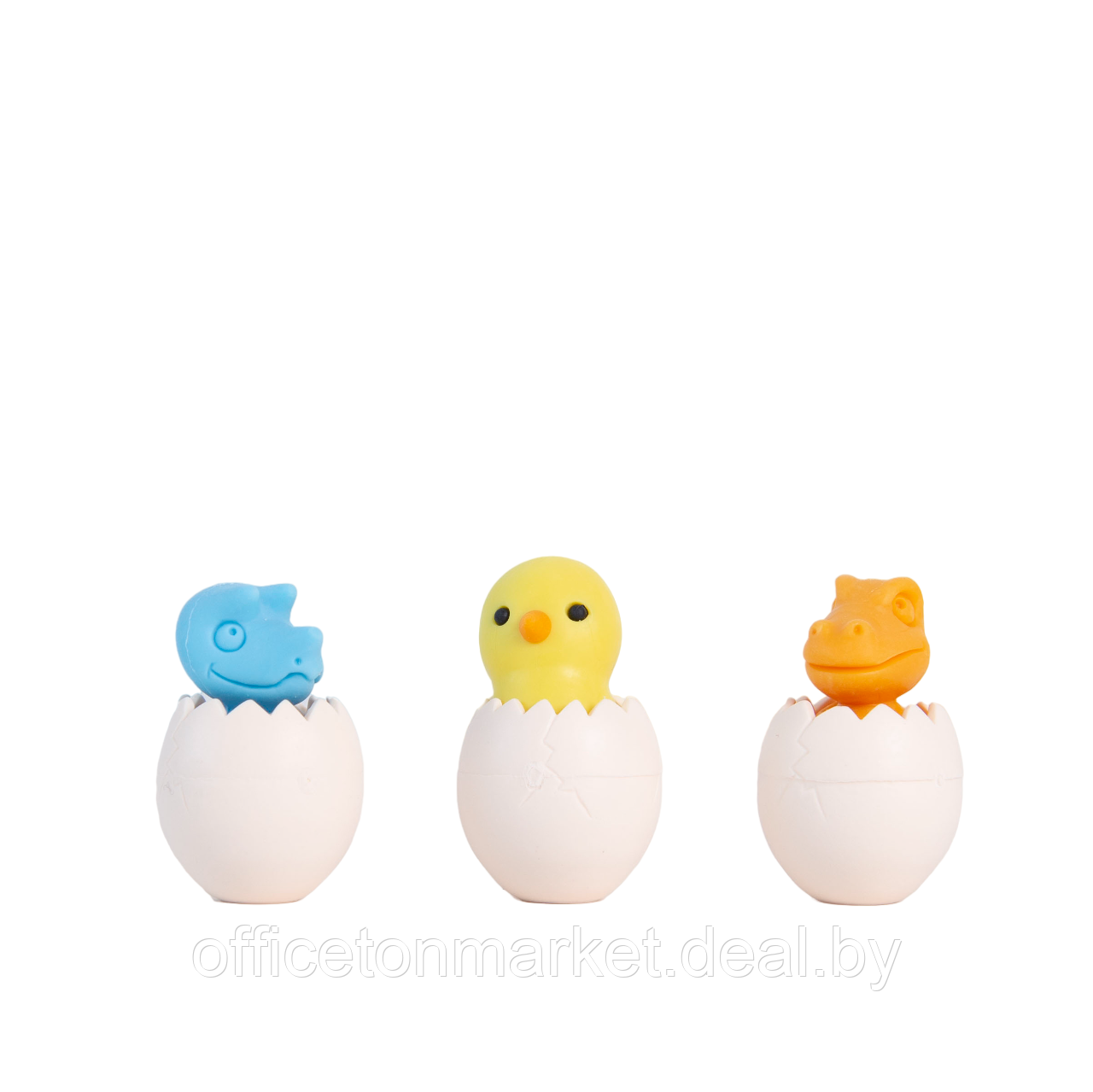 Ластик Iwako "Eggs", 1 шт, ассорти - фото 1 - id-p213106647