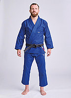 Кимоно для джиу-джитсу IPPON GEAR Grind Ultra Light BJJ (BJJ352S), синий, размер A1-A3