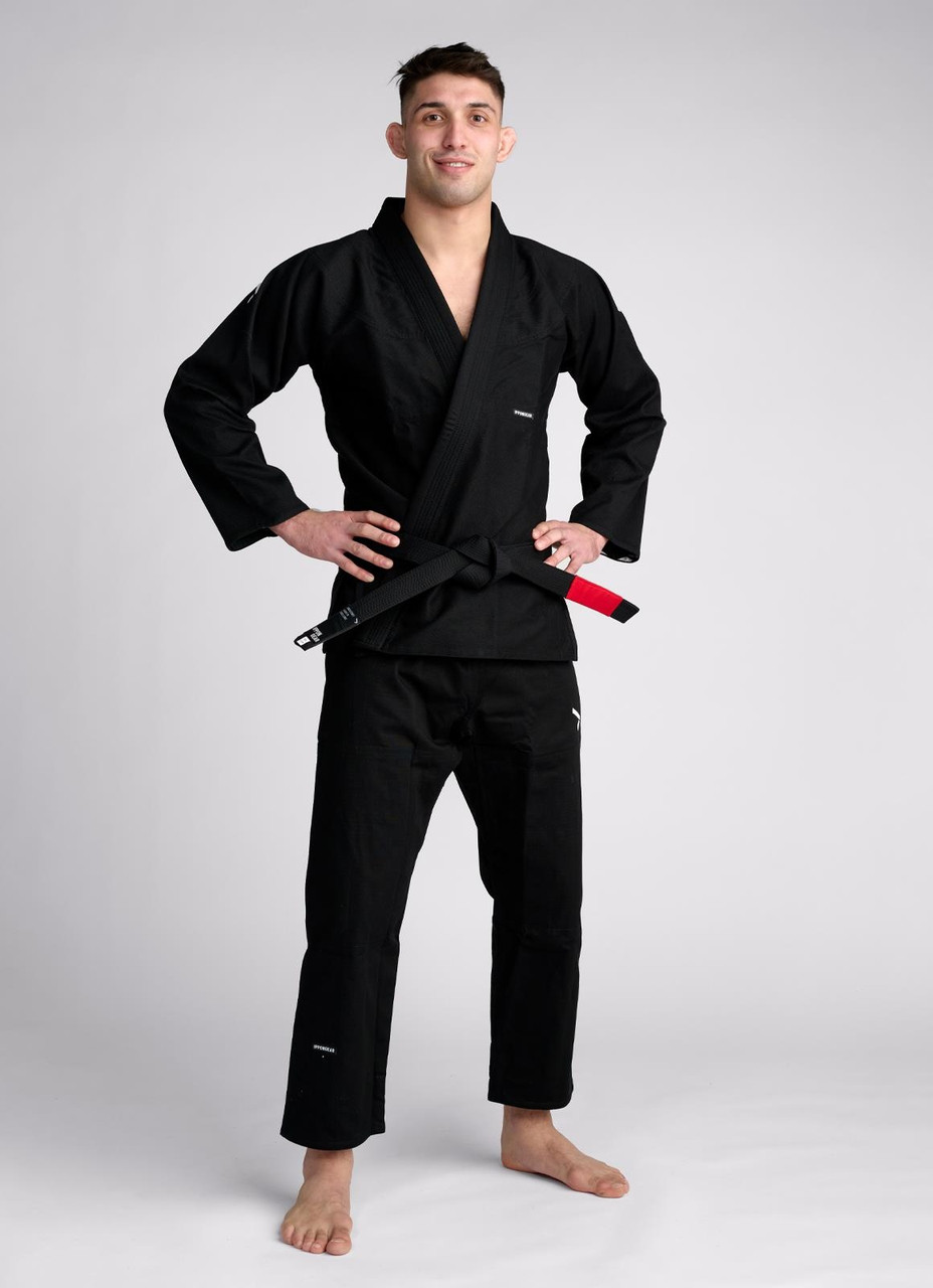 Кимоно для джиу-джитсу IPPON GEAR Grind Ultra Light BJJ (BJJ352B), черный, размер A3 - фото 1 - id-p206646920