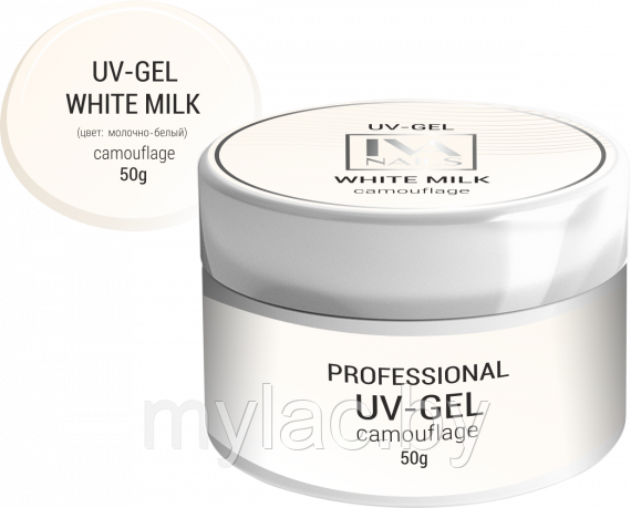 IVA Моделирующий гель WHITE MILK 50g - фото 2 - id-p213551210