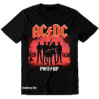 Футболка AC/DC, PWR/UP.