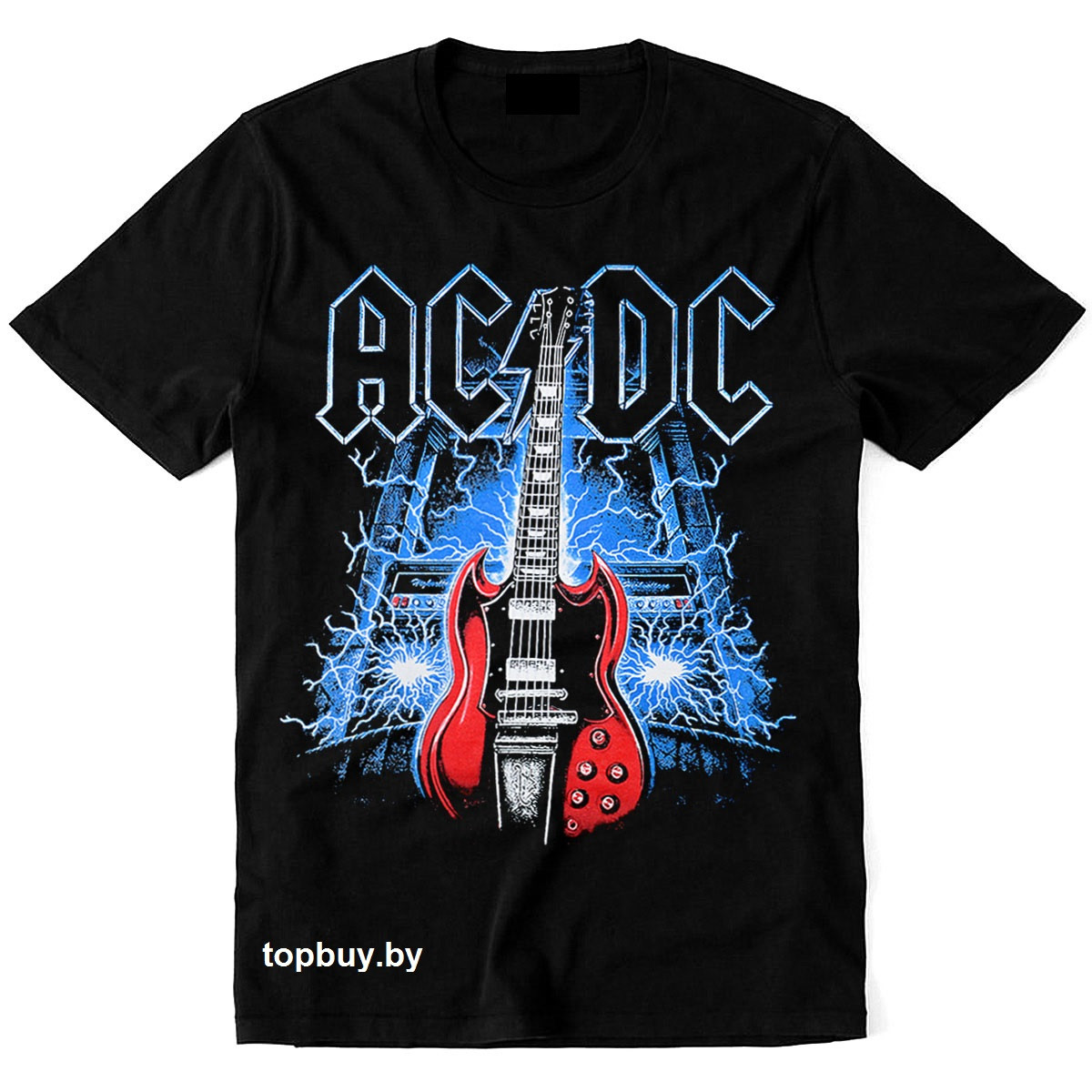 Футболка AC/DC, Electro Guitar.
