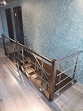 Облицовка лестниц на металлокаркасе