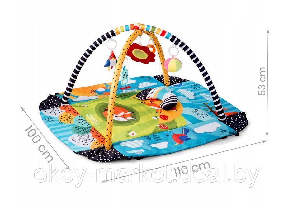 Развивающий коврик Ricokids с игрушками и складными бортиками - фото 3 - id-p213552475