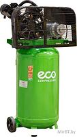 Компрессор ECO AE-1005-B2 (380 л/мин, 8 атм, ременной, масляный, вертикальный ресив. 100 л, 220 В, 2.20 кВт)