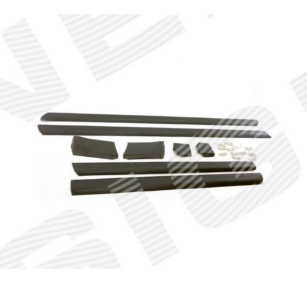 Молдинги на двери (комплект) для Audi 100 (4A,C4) - фото 1 - id-p213555883