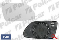 Стекло бокового зеркала (правое) для Volkswagen Polo (9N)