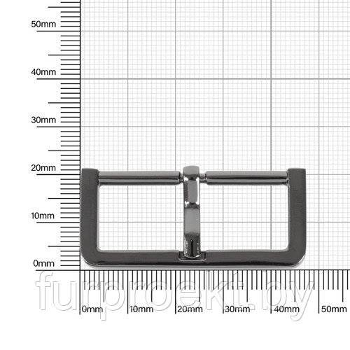 Пряжка ВО 092 40мм блек никель полир