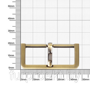 Пряжка ВО 092 40мм антик полир