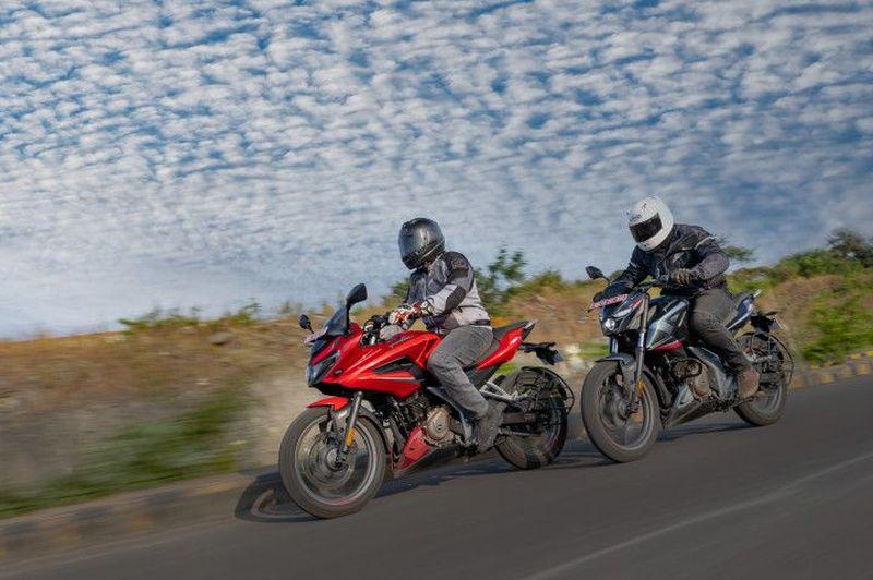 Мотоцикл Bajaj Pulsar N250 красный - фото 5 - id-p213564586