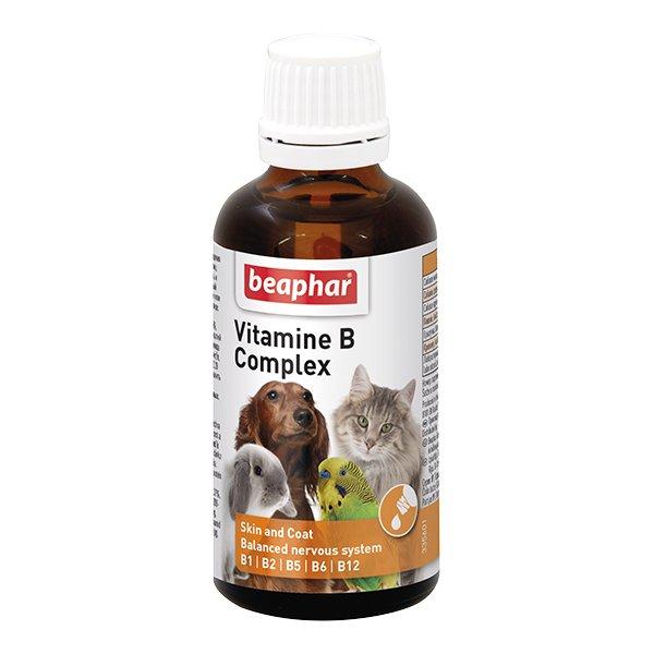 Витамины для животных BEAPHAR Vitaminе B Complex, 50 мл - фото 1 - id-p213564717