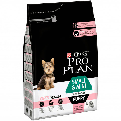 Pro Plan Puppy Small&Mini (Лосось), 3 кг - фото 1 - id-p213564782