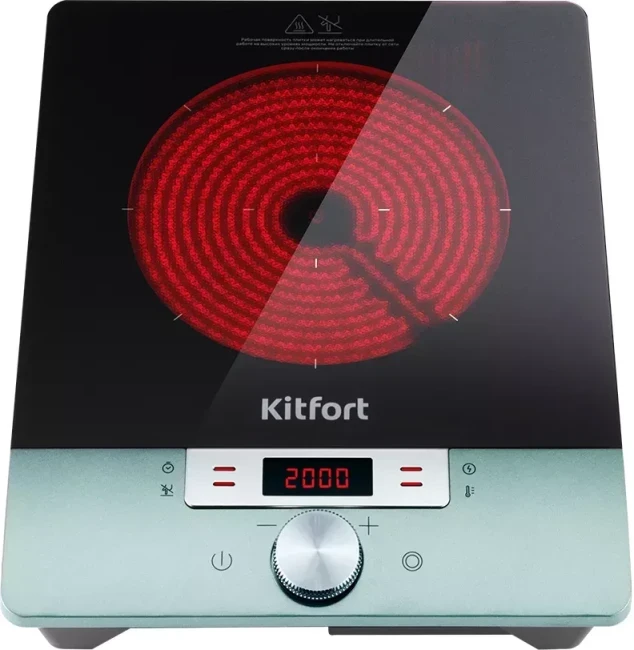 Электрическая настольная плита Kitfort KT-154 - фото 3 - id-p207268012