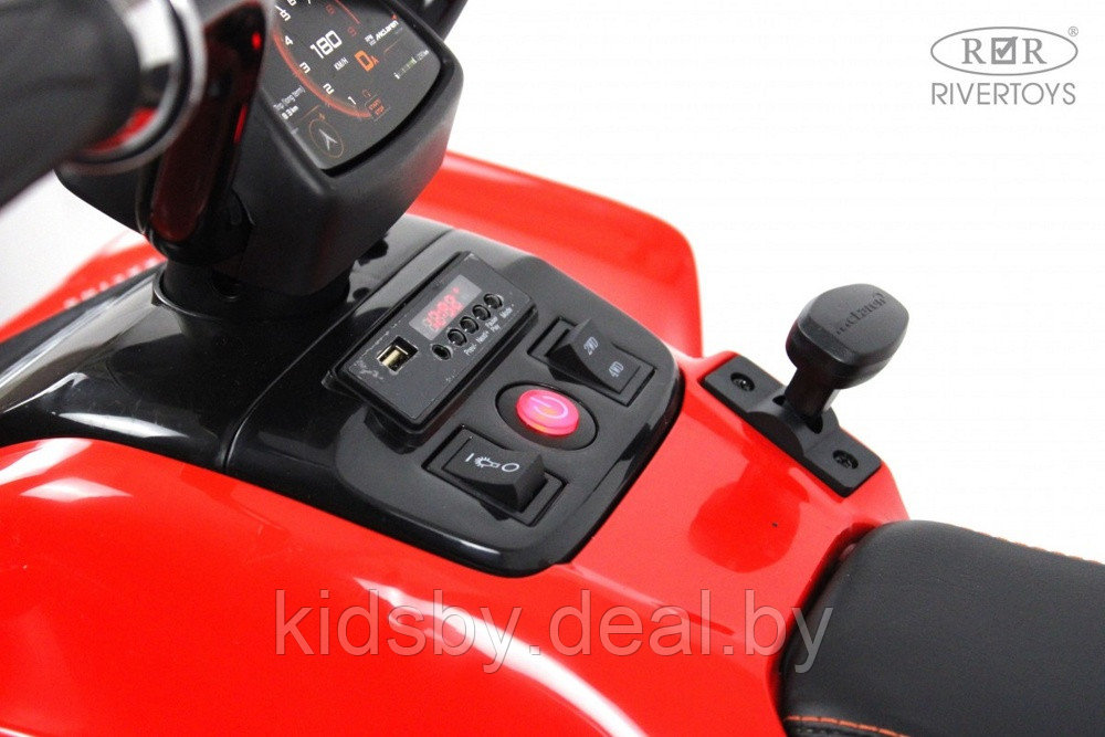 Детский электроквадроцикл RiverToys McLaren JL212 Арт. P111BP (красный) - фото 6 - id-p208194886