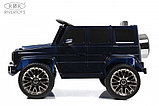 Детский электромобиль RiverToys Mercedes-AMG G63 G222GG (синий глянец), фото 6