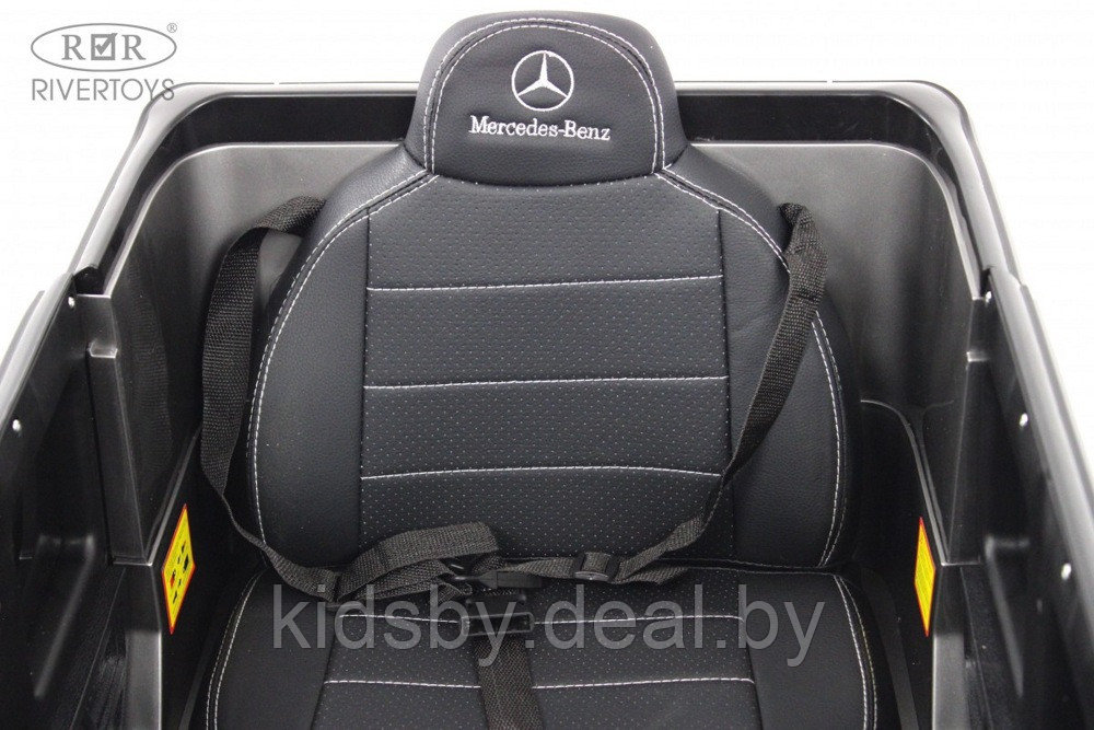 Детский электромобиль RiverToys Mercedes-AMG G63 4WD G333GG (черный глянец) Полноприводный - фото 5 - id-p213378607