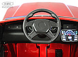 Детский электромобиль RiverToys F222FF (красный глянец) Toyota Полноприводный, фото 5