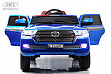 Детский электромобиль RiverToys F222FF темно-(синий глянец) Toyota Полноприводный, фото 2
